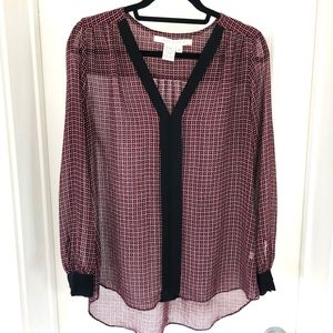 Max Studio Sheer Top